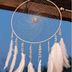 Custom dream catcher 3 inch hoop