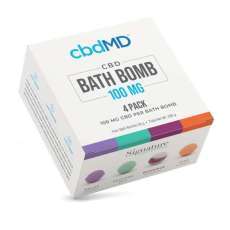cbdMD Bath Bombs 4- pack