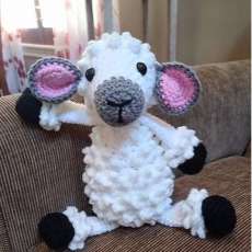 Wilbert: The Crocheted Moon Mascot