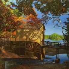 Watermill at Stone Mountain