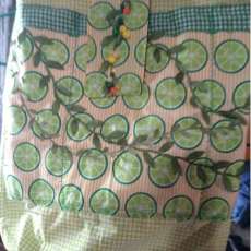 Limes on a vine shopping bag