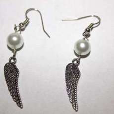 Angel Wing Dangle Earrings