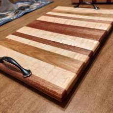 Woodcrafted Serving Tray/Carry Tray