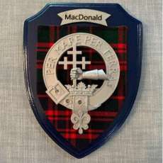MacDonald McDonald Scottish Tartan Plaque