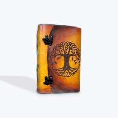 Leather Tree of Life Journal