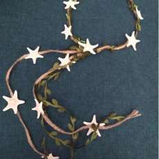 Knobby starfish head wreaths