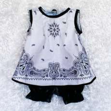Bandana Baby Tops with matching Bloomers