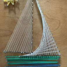 Sailboat String Art
