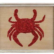 Red Crab - Sea Glass