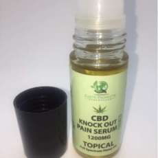 CBD Knockout Pain Serum 1200mg Topical - Full Spectrum (contains THC)