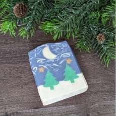 Christmas Tree Forest Handmade Soap