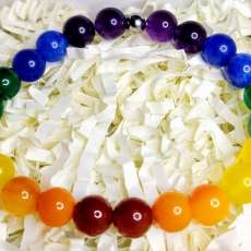 8mm Rainbow Crystal Stretch Bracelet