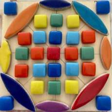 Mosaic Coaster Kit - Coaster of Many Colors