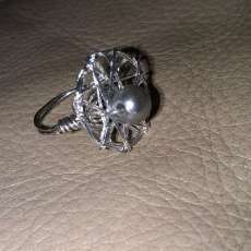 Wire wrapped ring