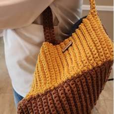 Handcrafted Soft Crochet Shoulder Bag