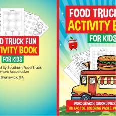 Food Truck Fun Coloring/Activity Book