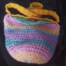 Personal Pretty Knapsack - 10" x 10"