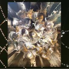 Acrylic Painting - Swipe and Kisses