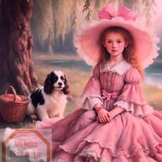 New Glossy Art Print "Beauty in 1845", 8x10, Free US Shipping