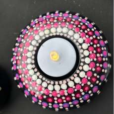 Purple and Red Vessel