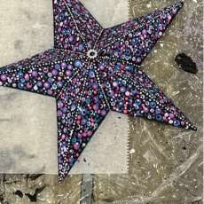 Dotted Star wall art