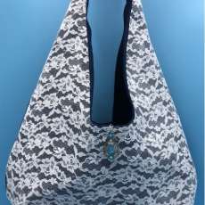 Lace front Hobo bag