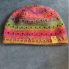 Slouchy V-Stitch Hat