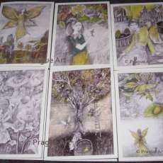 Angels & Fairies 5 x 7 Cards (Set of 6)
