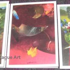 Woman, Autumn & Shoes 5 x 7 Cards (Set of 6)