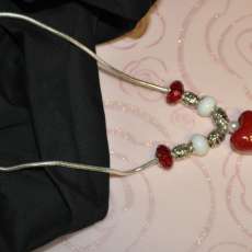 Heart Aglow Valentine Necklace