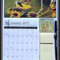 Magnetic Refrigerator Bird Calendar 2012 - 2014