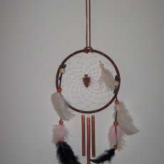 spiritchime with wooden arrow