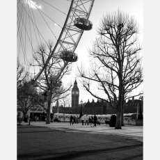 London Eye with Big Ben
