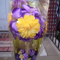 Purple Amaryllis Topiary