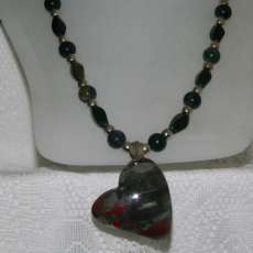 Indian Bloodstone Necklace