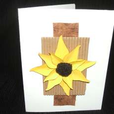 3D sunflower