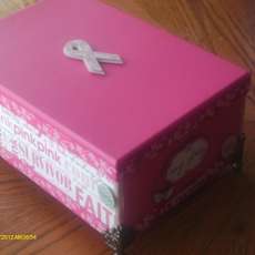 Breast Cancer Survivor keepsake box