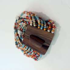 BUCKLE SHELL MULTI COLOR BRACLETS