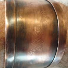Celtic Copper Cuff Bracelet