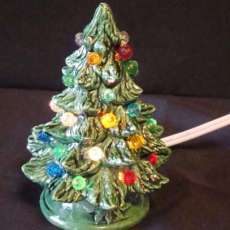 5 inch ceramic christmas tree