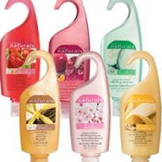 Red Cin and Apple Shower Gels