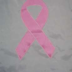 Breast Cancer Awareness garden flag