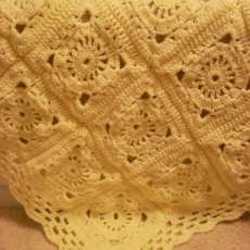Victorian Lace Baby Afghan