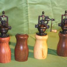 antique style pepper mill