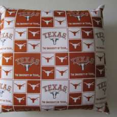 2 Texas long horns pillows sofa or travel 16x16