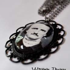 Edgar Allan Poe Gothic Pendant