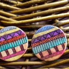Tribal Inspired Post Earrings