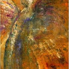 Elizabeth's Angel 30" x 24" giclee on canvas