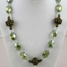 Green Exotic Bali Necklace