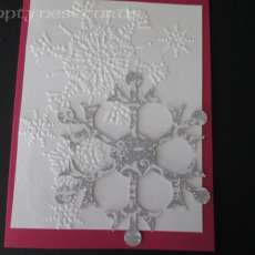 Snowflake card